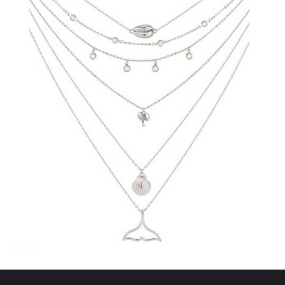 🌺BACK IN STOCK 🌻BoHo Sea Necklace(6 layers) - Picture 2 of 6